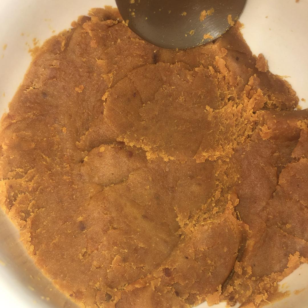 面包机做的红薯馅/泥