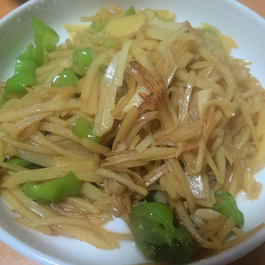 青椒土豆丝