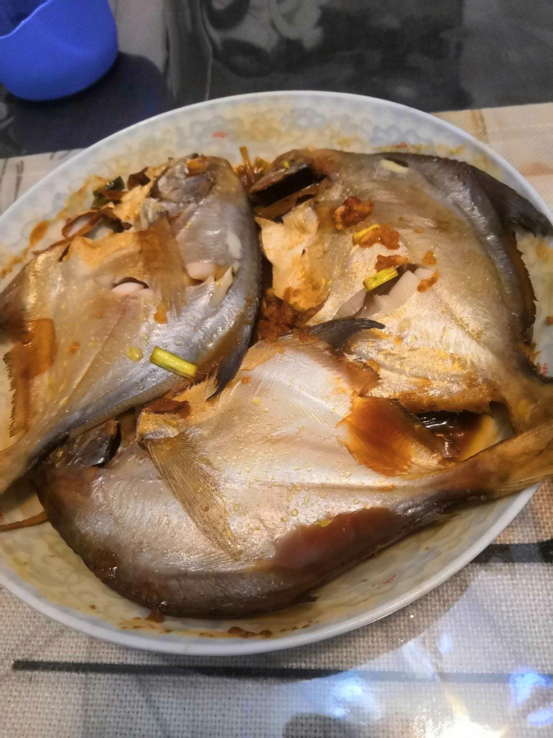 清蒸银昌鱼（微波炉版）