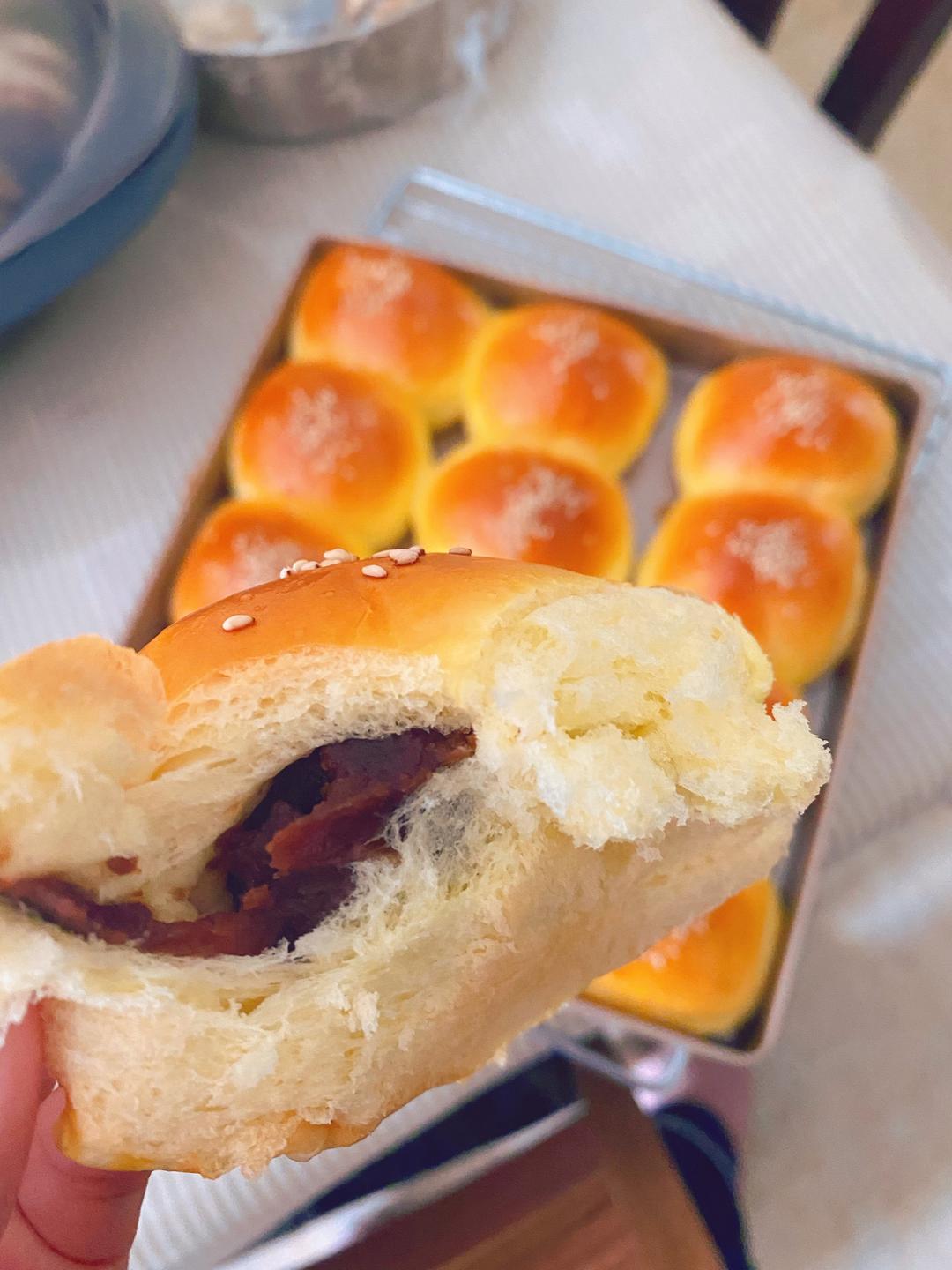 纯奶手撕吐司的做法 步骤1