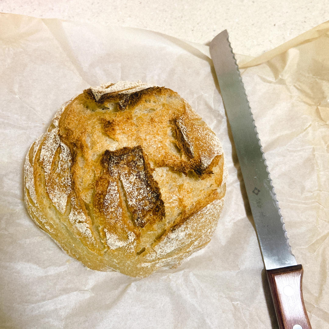 天然酵种欧包之练习