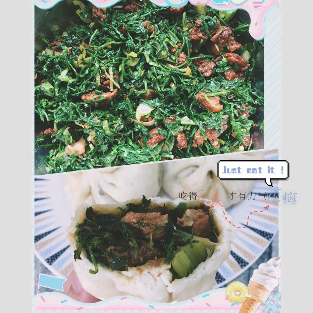 荠菜猪肉包子