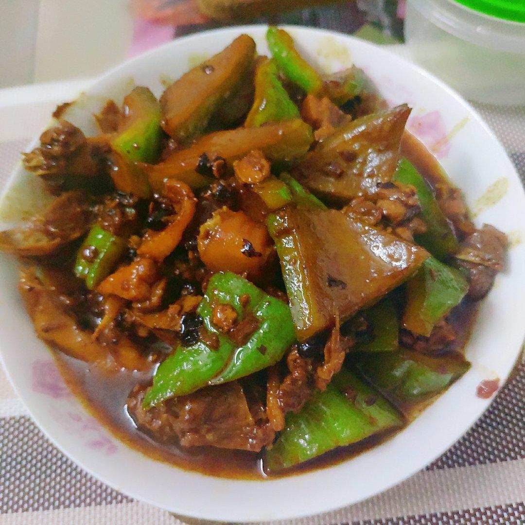 苦瓜焖鸭
