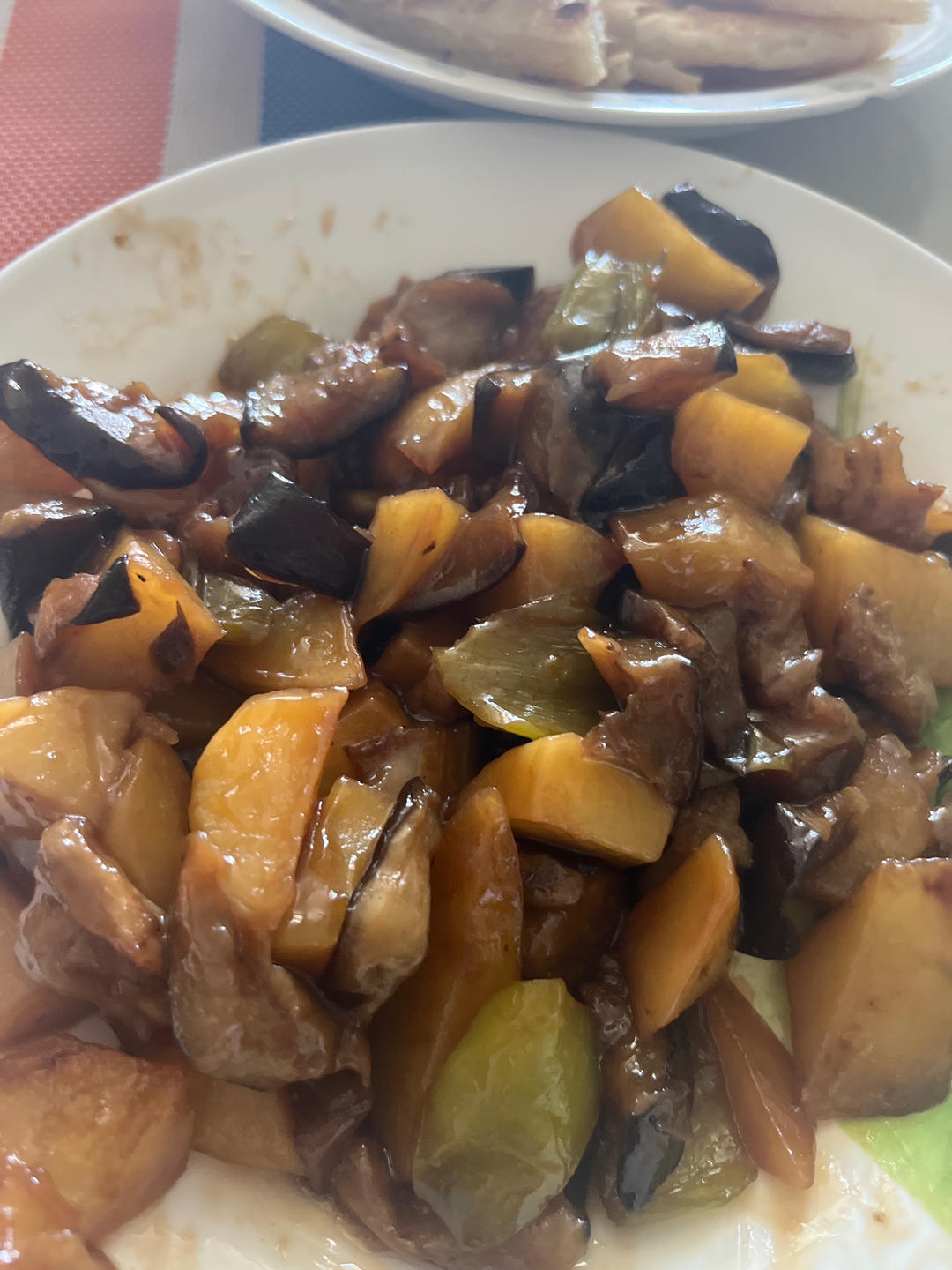 空气炸锅地三鲜