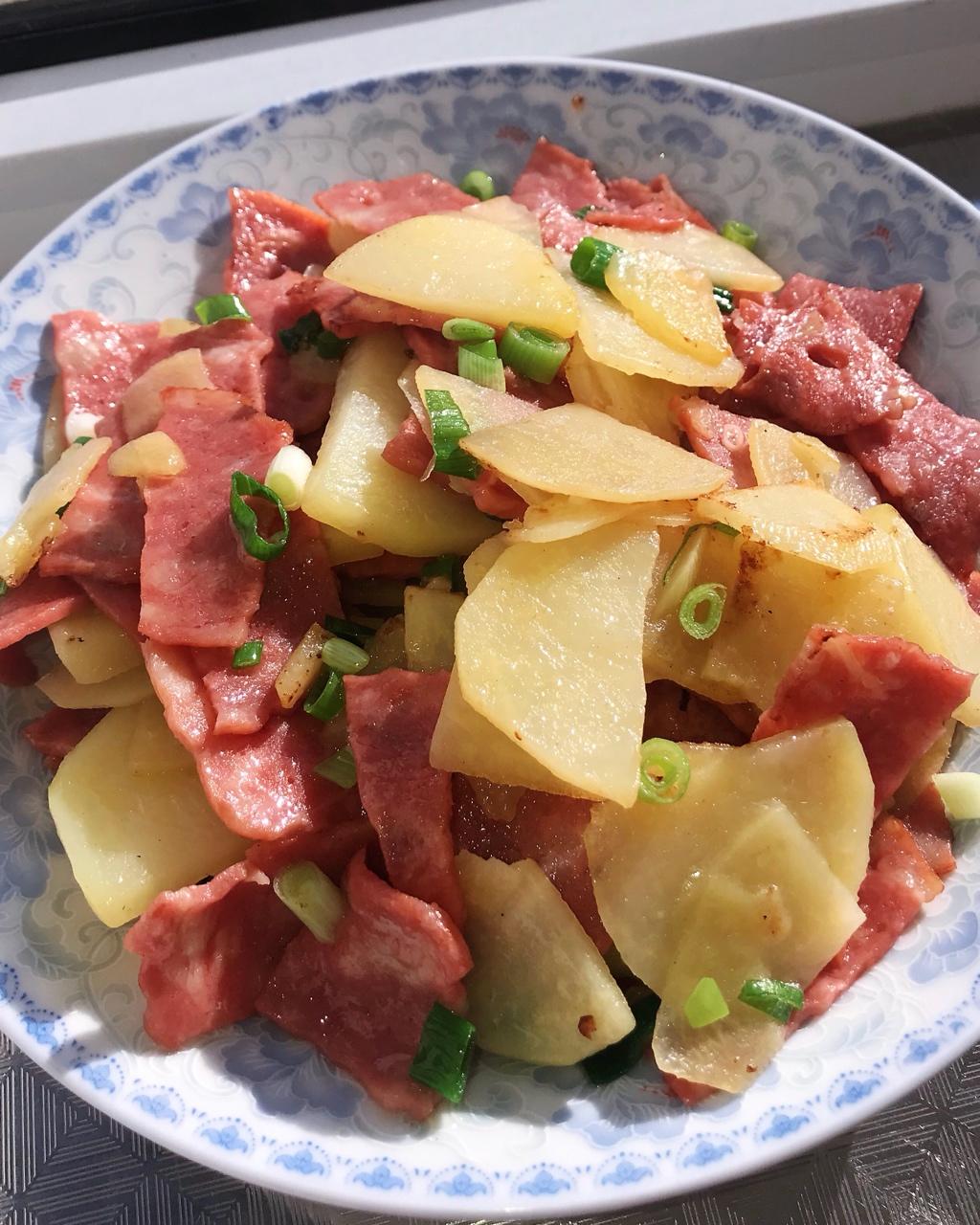 培根焦香土豆