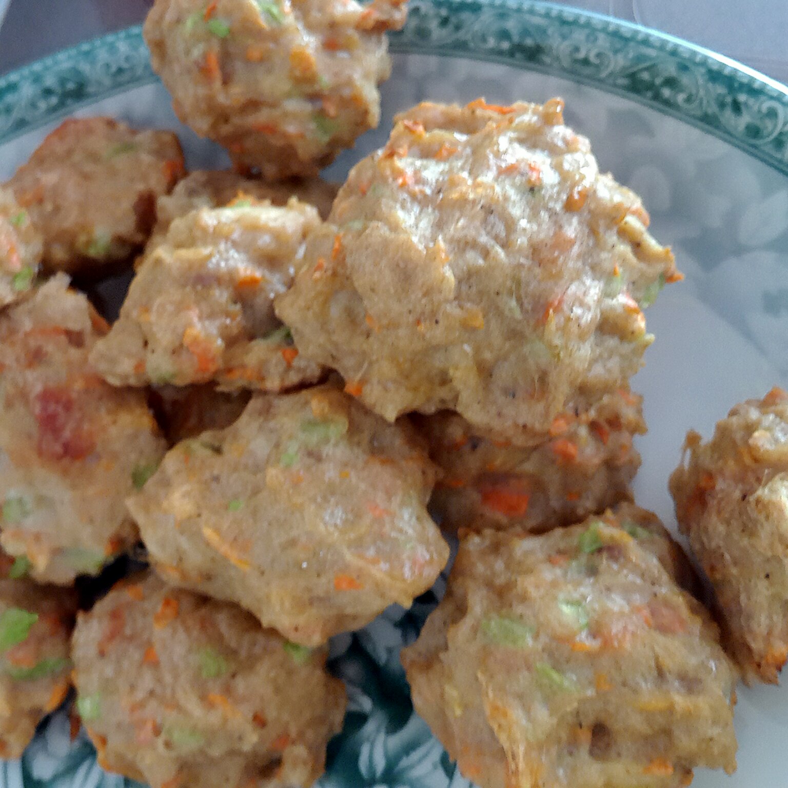 减脂增肌快手低卡烤鸡胸肉牛肉丸子