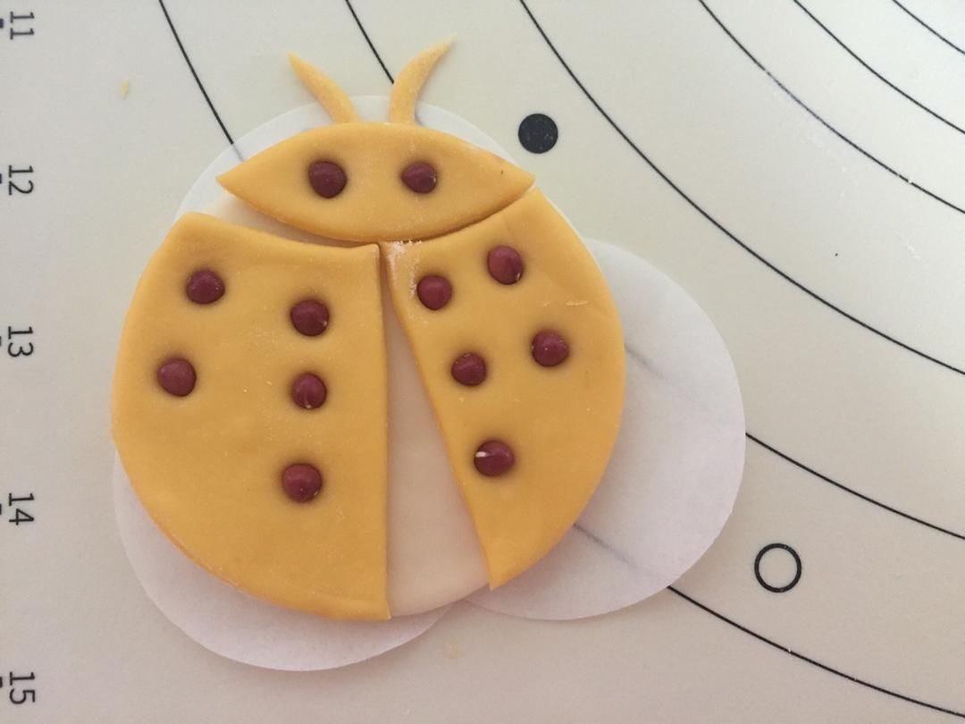 可爱萌🍀瓢虫鸡蛋饼、瓢虫土司、瓢虫馒头（3款）