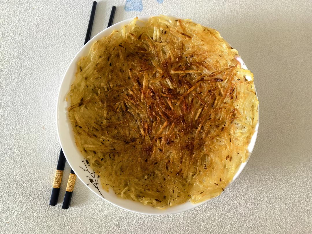 减脂一定要吃的土豆丝饼🥔外脆里软快手早餐