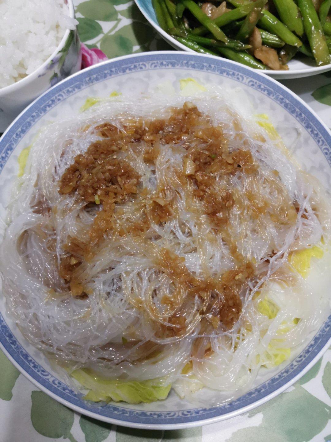 蒜蓉粉丝娃娃菜-好吃又刮油，减肥就吃它