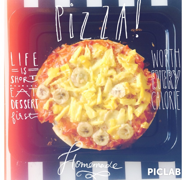 夏威夷pizza（附饼底冷冻法）