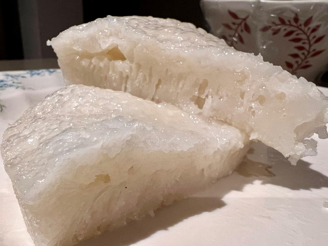 白糖松糕（小时候的味道）