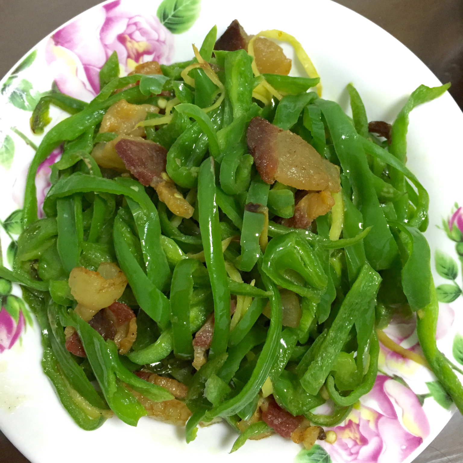 青椒炒腊肉