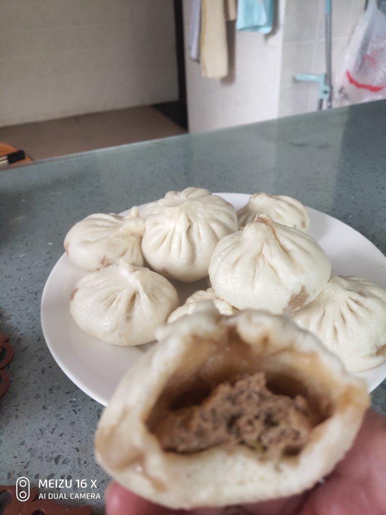 一次发酵肉包子