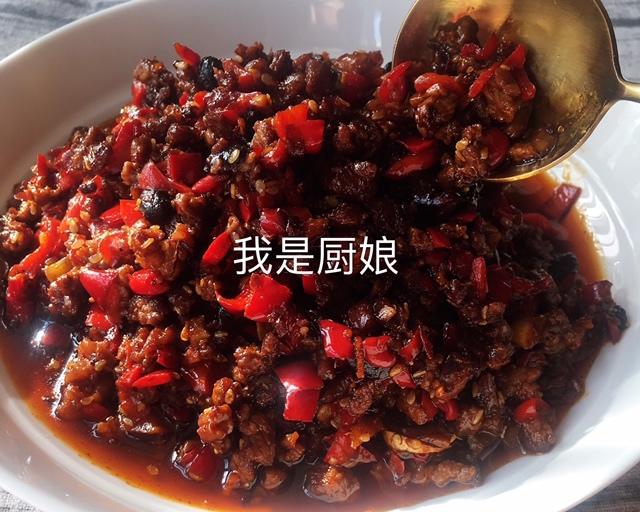 牛肉酱（夹馒头、吃粥、饼、面都可以）的做法