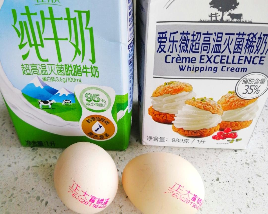 纯奶手撕吐司的做法 步骤1