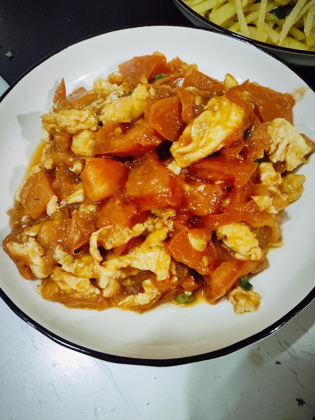 超下饭｜番茄炒蛋（新手零失败菜谱）两人份