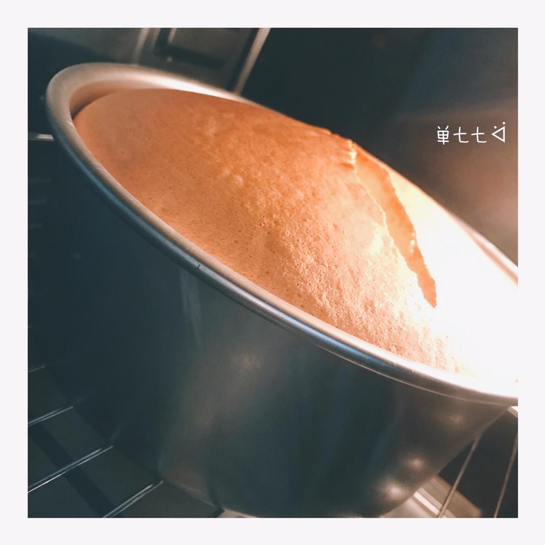 6寸戚风蛋糕（2蛋）
