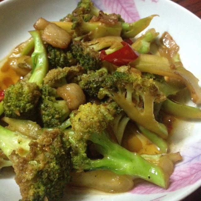 老丁的私房菜-干锅花菜