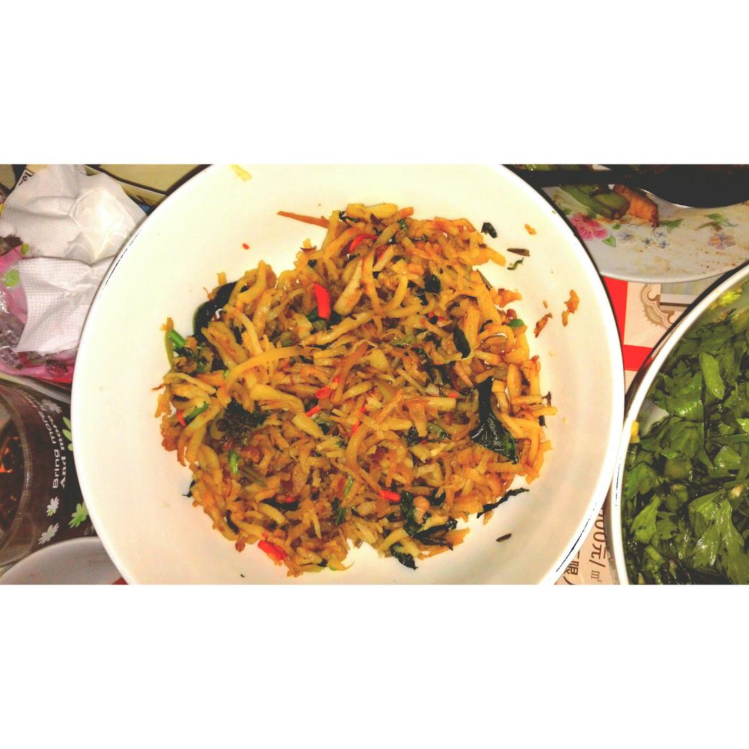 炒四丝（炒饼）
