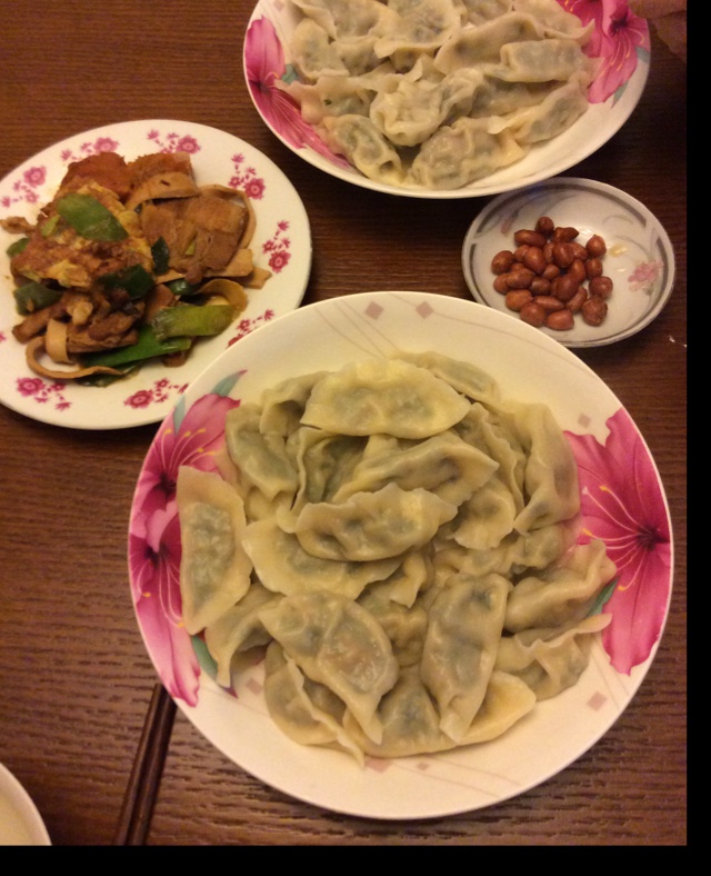 韭菜馅饺子