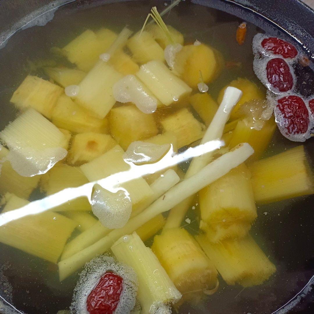 一杯暖暖甘蔗水