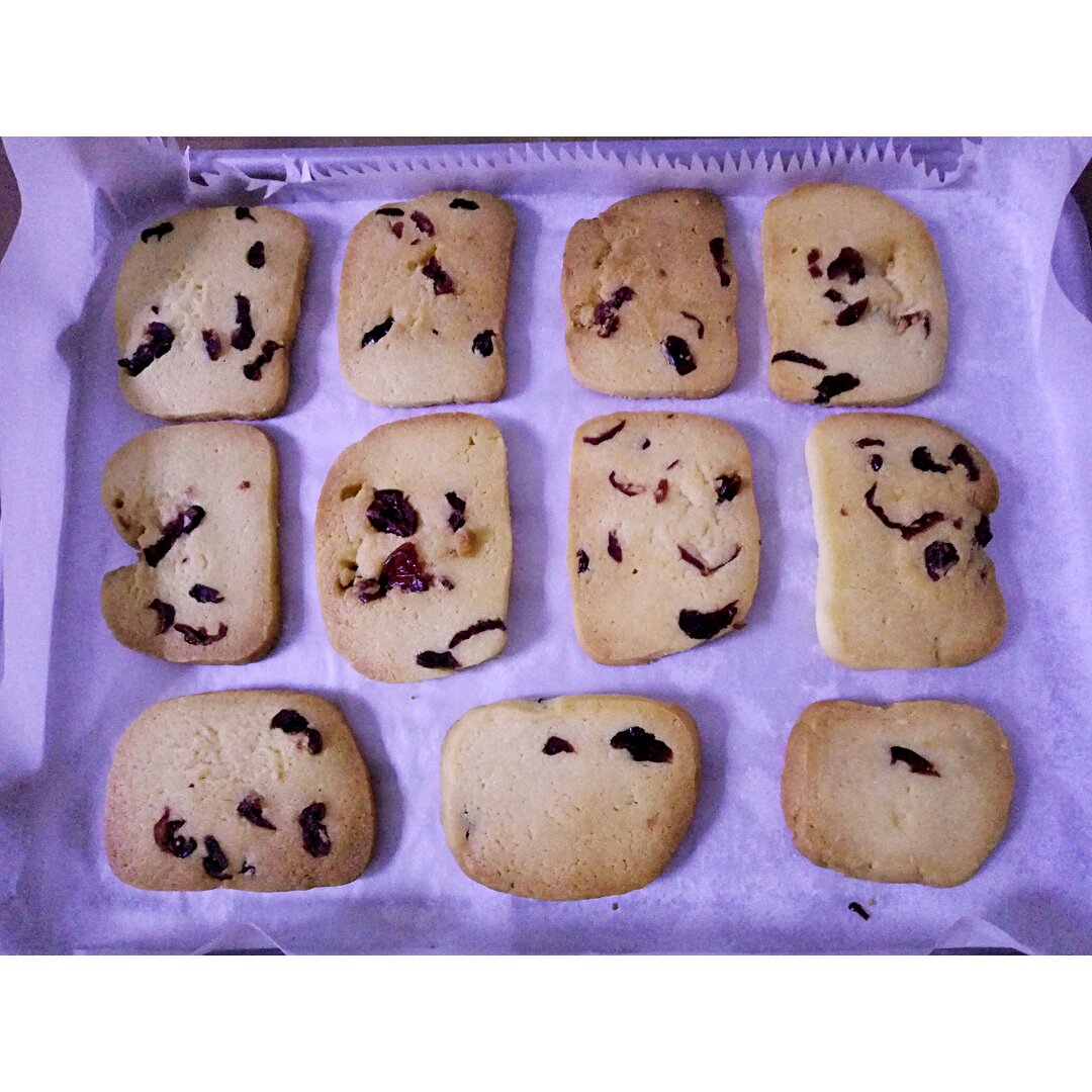 蔓越莓饼干--新手烘焙0压力 #皮黑森林#