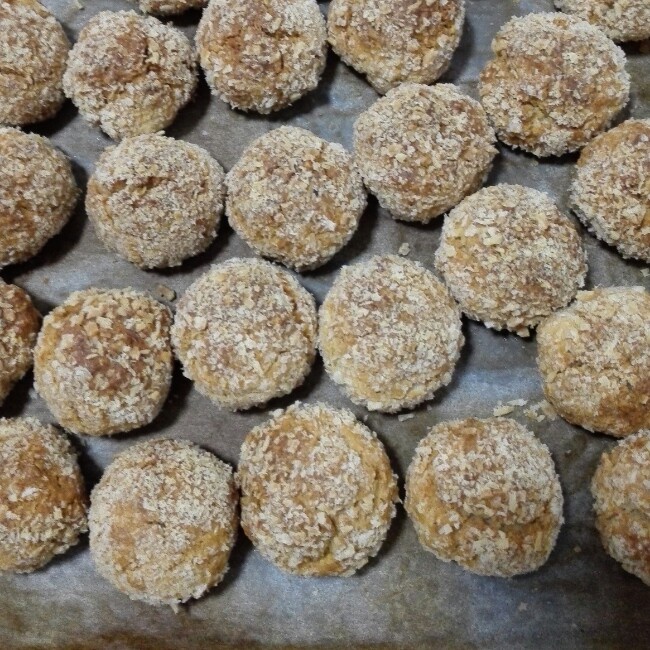 燕麦椰丝球