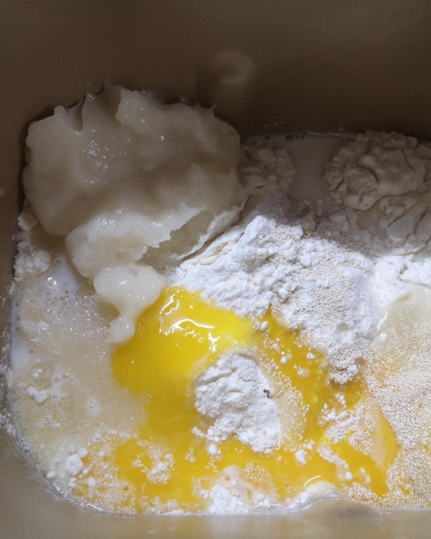 纯奶手撕吐司的做法 步骤1