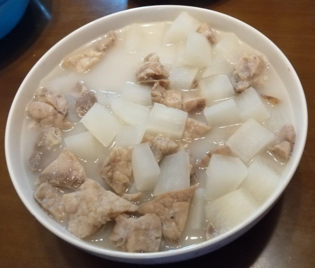 萝卜猪肺汤