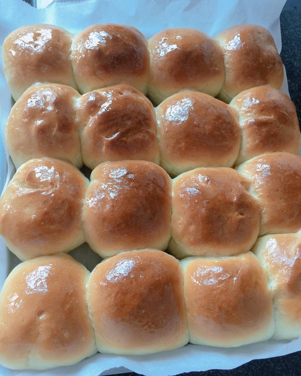 超好吃的香甜餐包