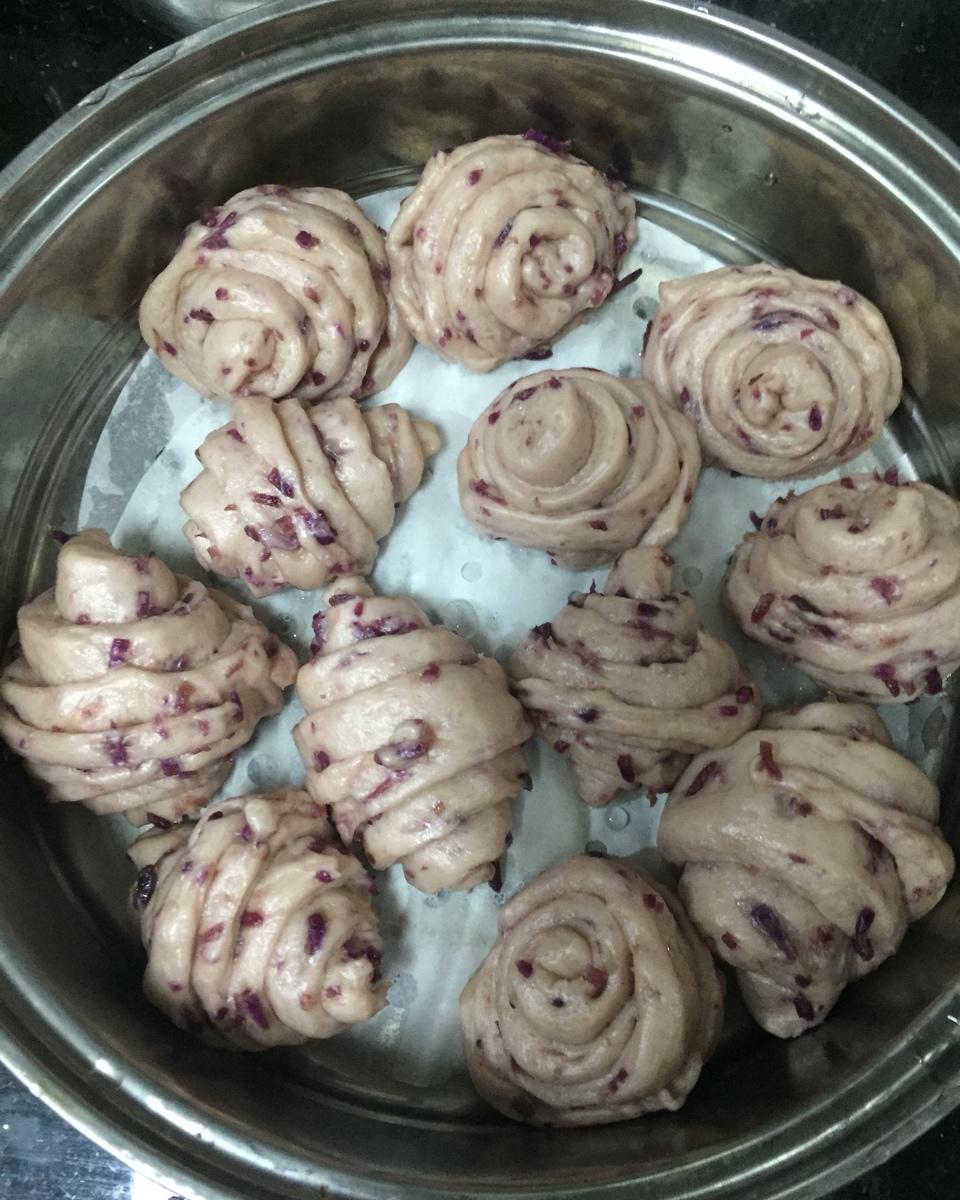 紫薯牛角卷 宝宝辅食食谱