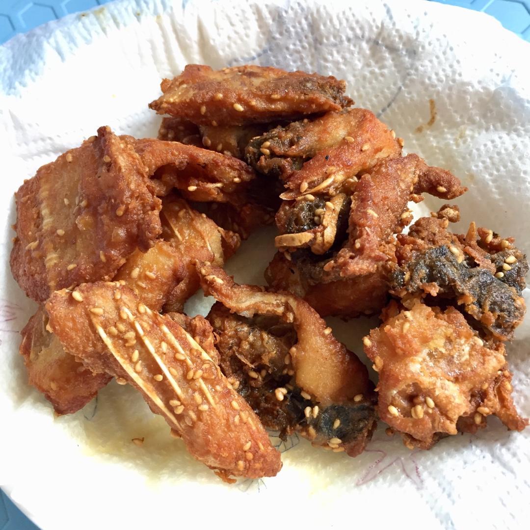香炸鱼骨
