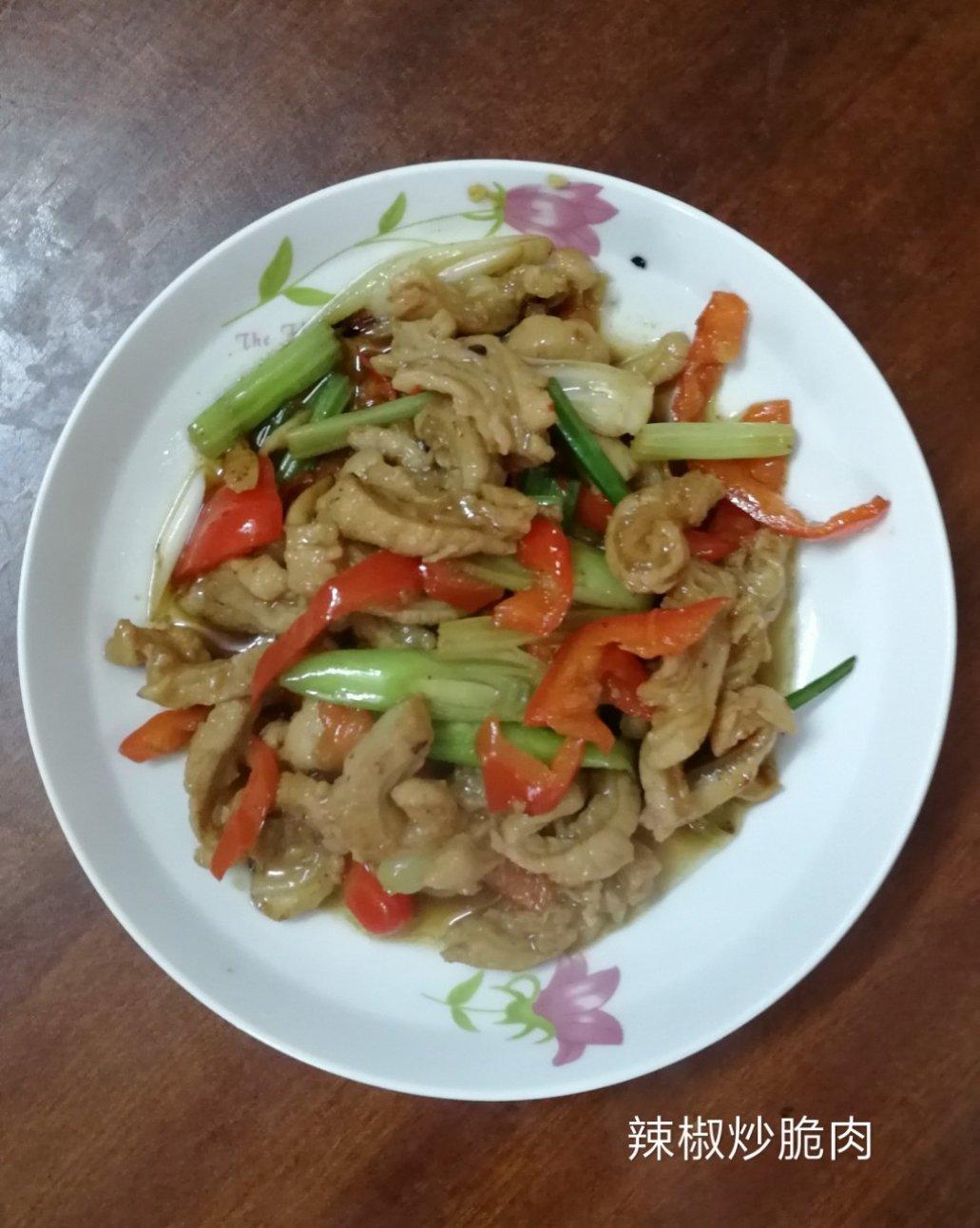 青椒炒肉