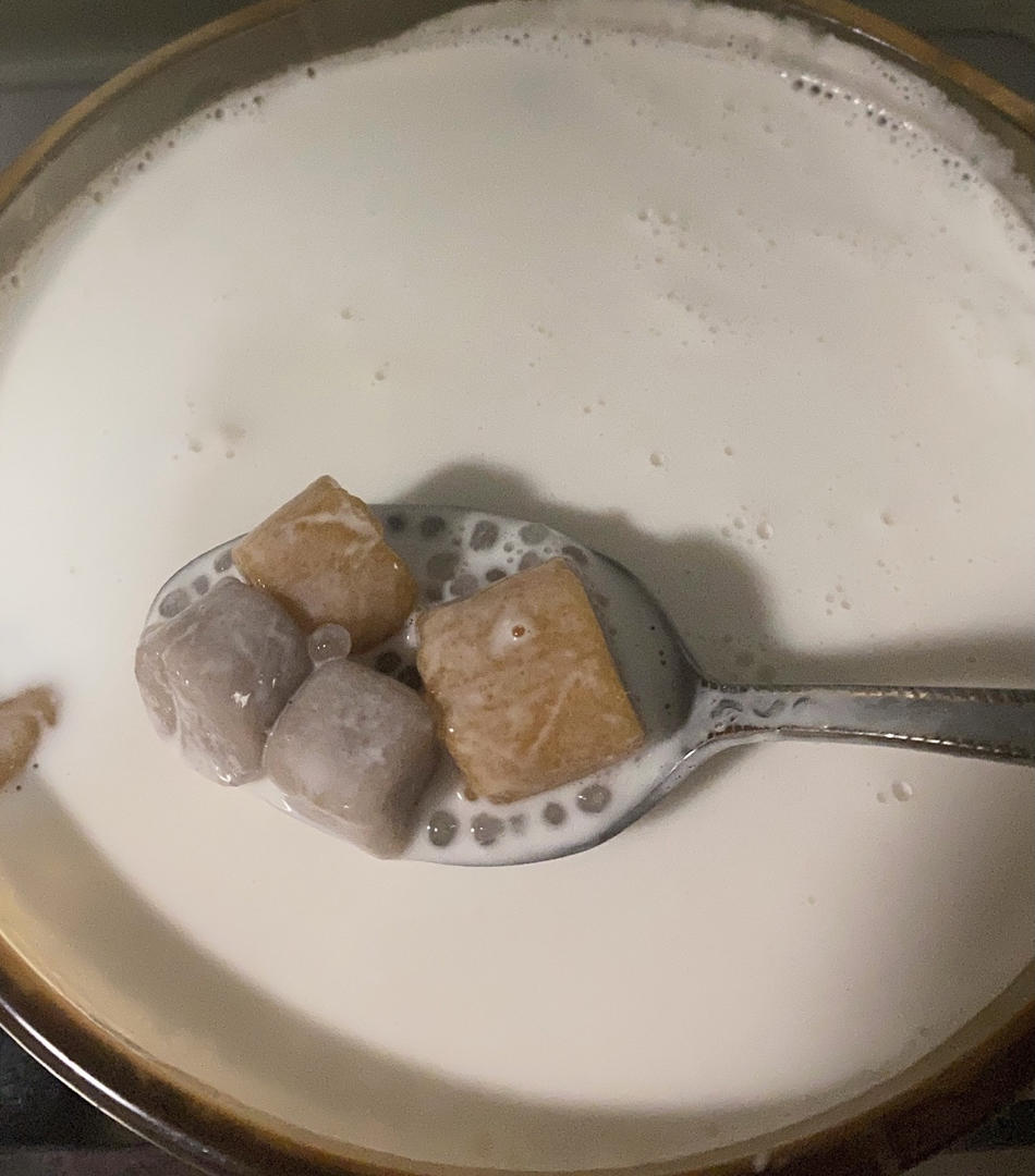 椰汁西米露，1分钟煮，怎么保存不结块