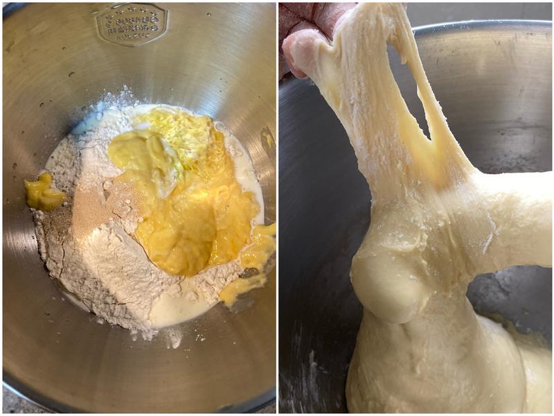 纯奶手撕吐司的做法 步骤1