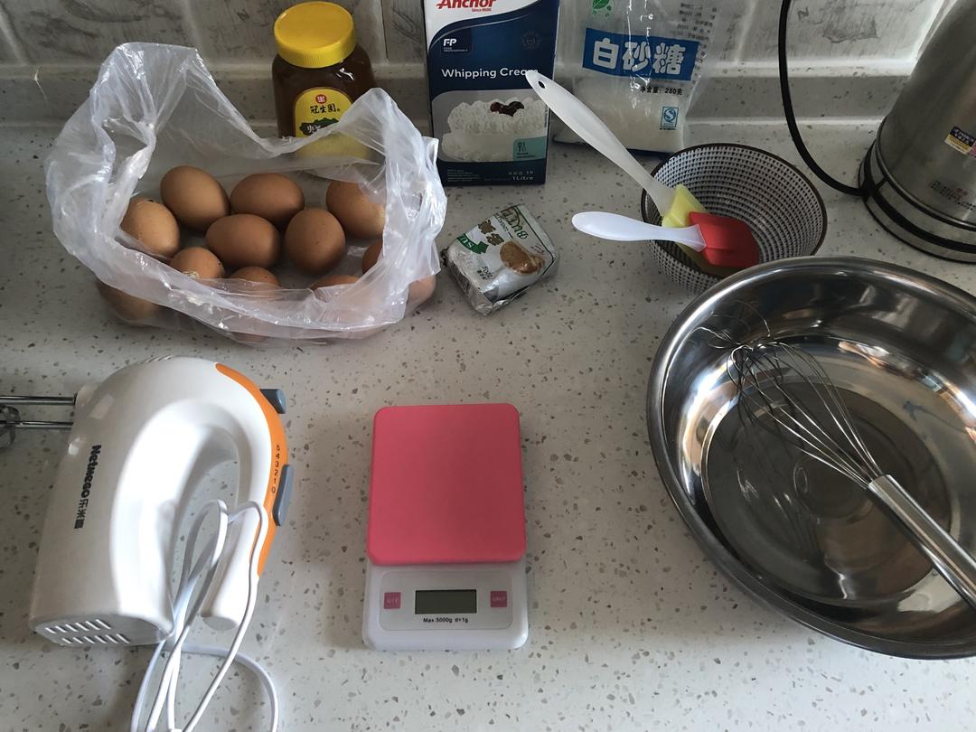 纯奶手撕吐司的做法 步骤1