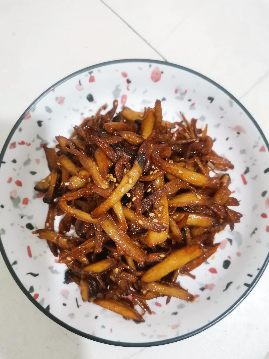 解馋小菜 孜然杏鲍菇