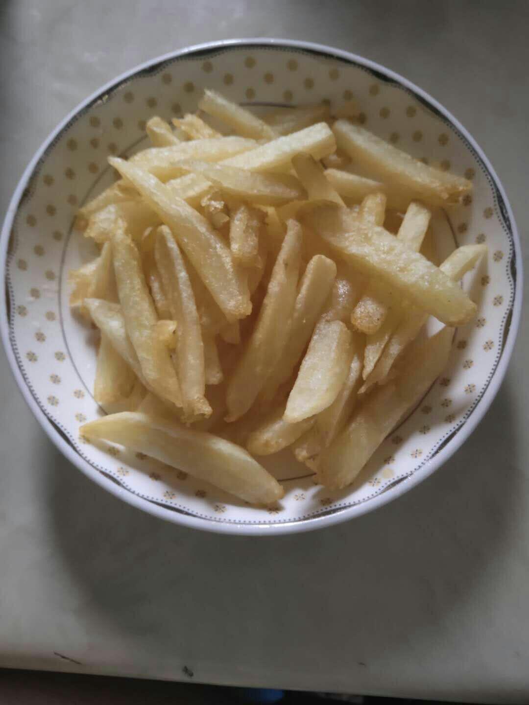 最简单快速无需淀粉无需冷冻炸薯条
