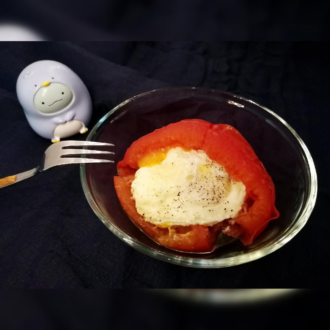 焗烤番茄鸡蛋盅