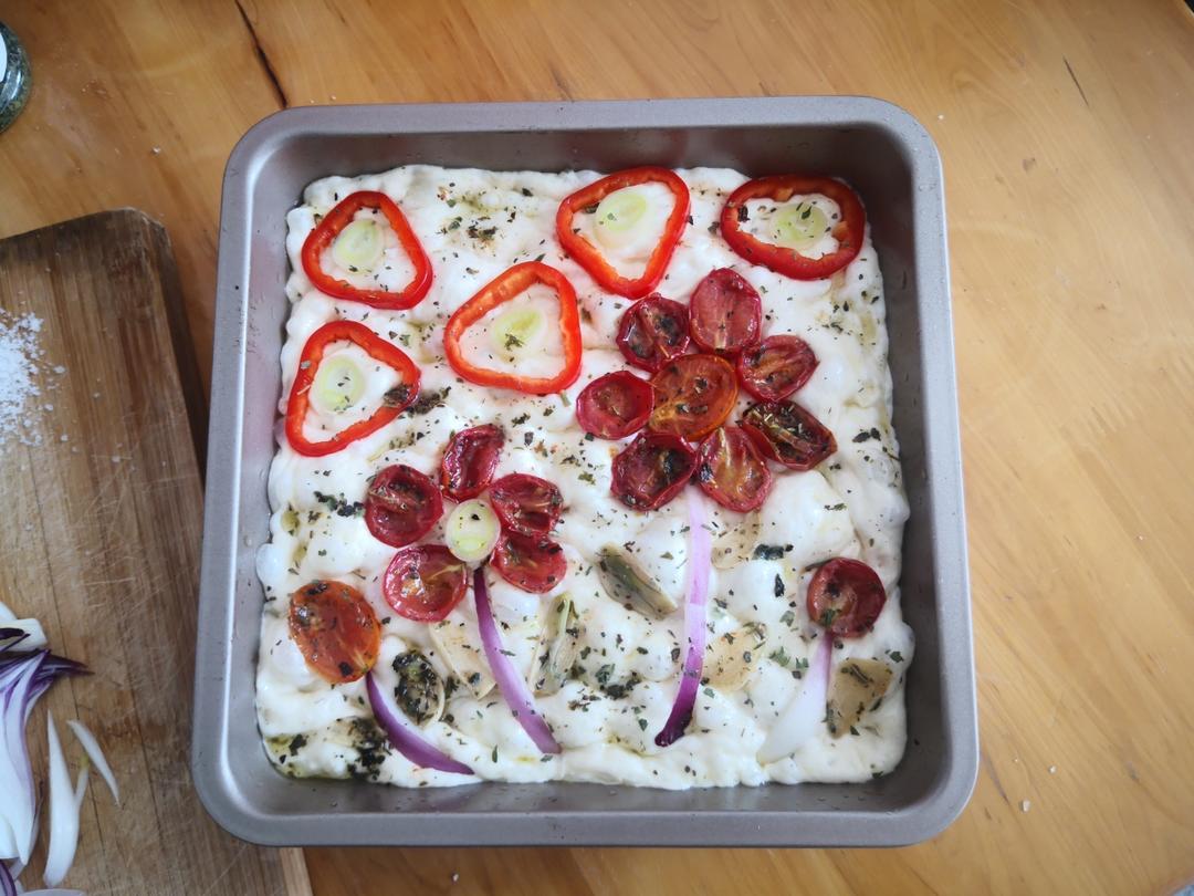 『研究了2年的完美食谱』最简单的免揉佛卡夏