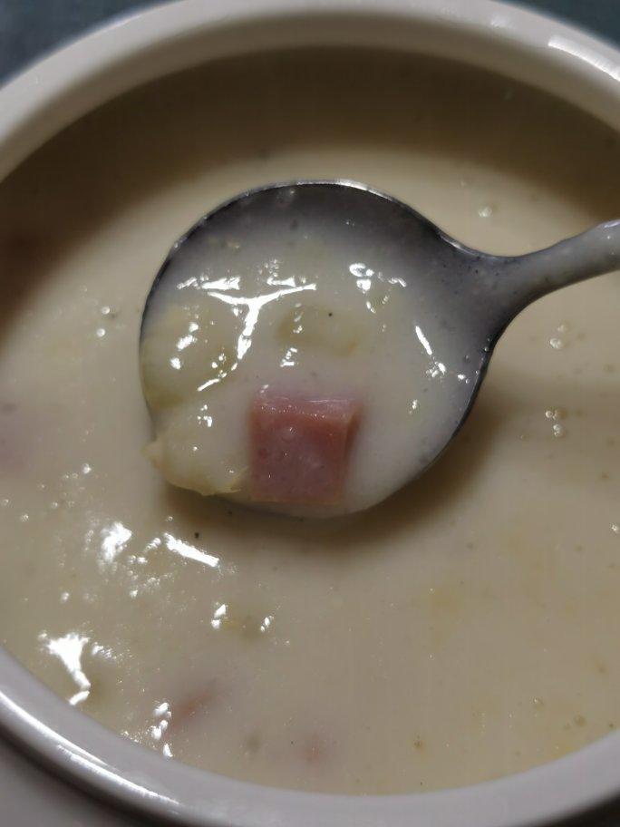 低卡的玉米蘑菇浓汤
