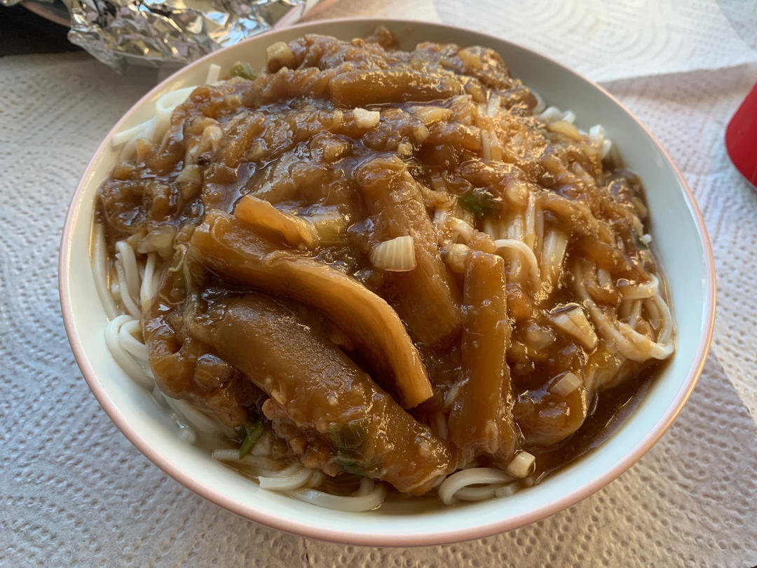 茄子打卤面