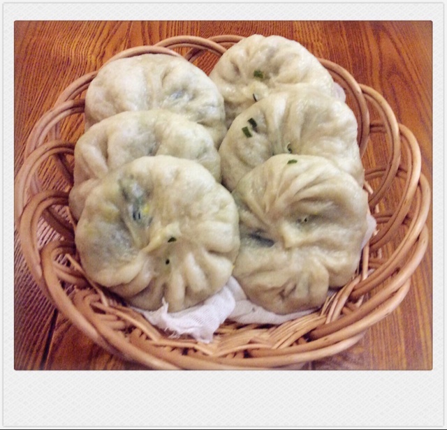 韭菜鸡蛋包子