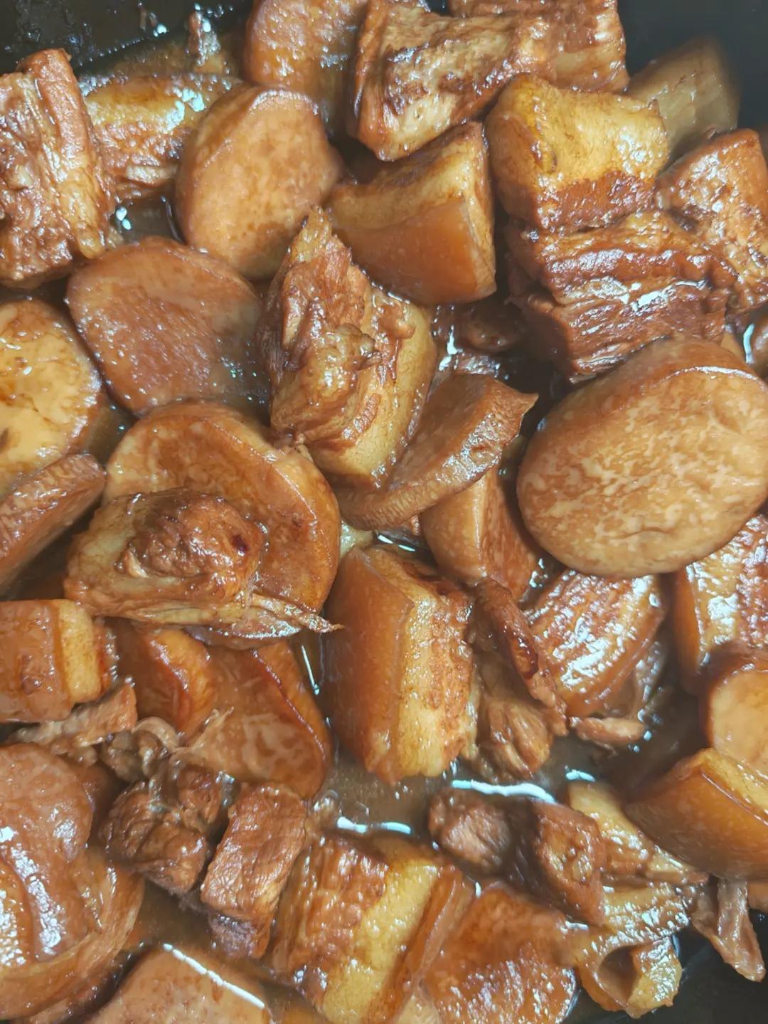 红烧杏鲍菇 买不起肉肉来做这道菜