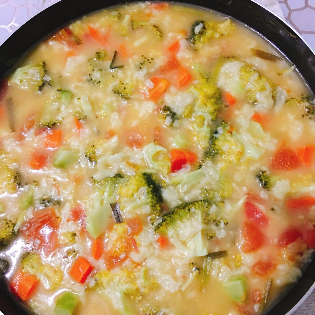 西红柿鸡蛋疙瘩汤