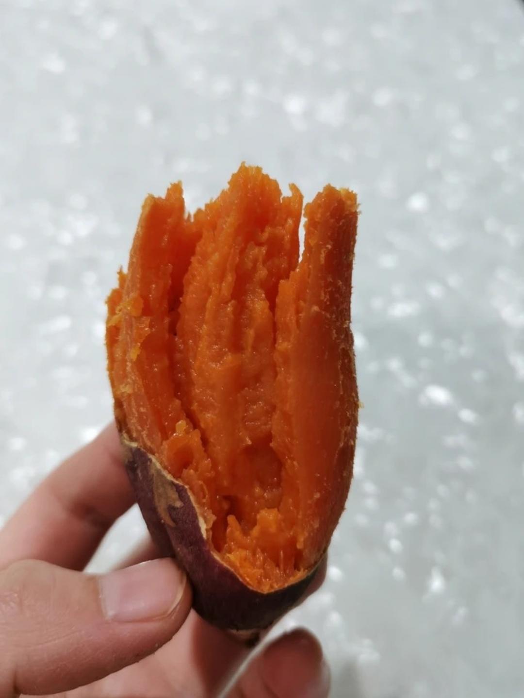 【糯唧唧的烤红薯】糖油四溢皮肉分离外糯里嫩吸溜着吃！