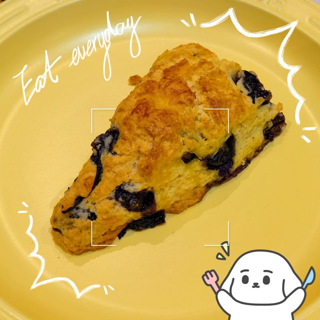 好吃的蓝莓司康