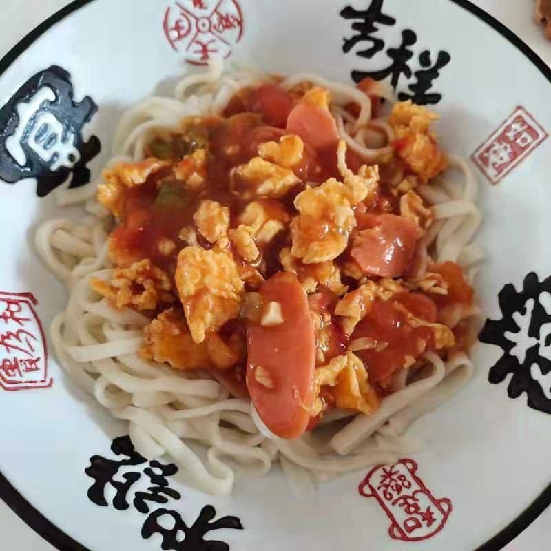 西红柿鸡蛋打卤面