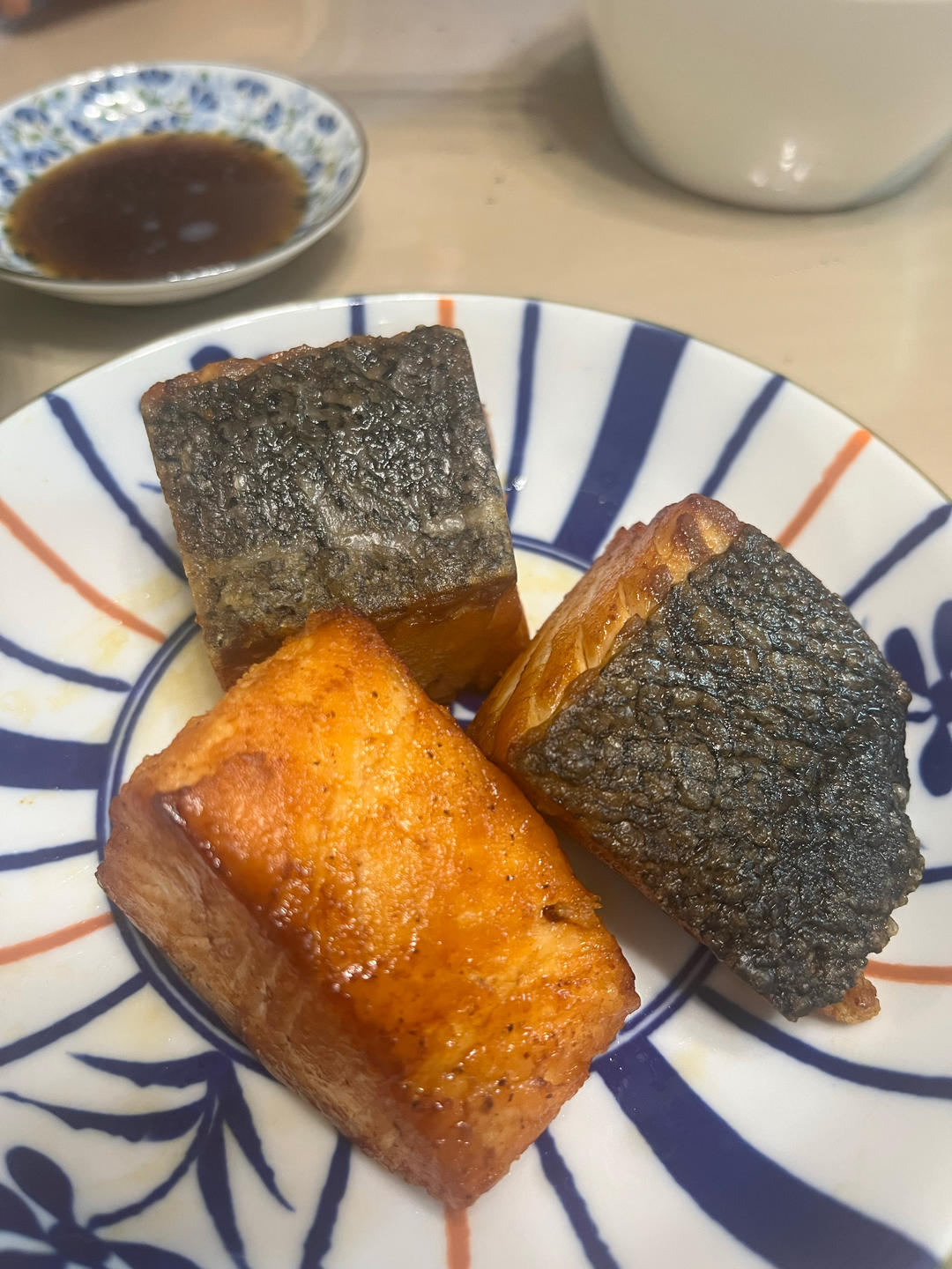 香煎三文鱼