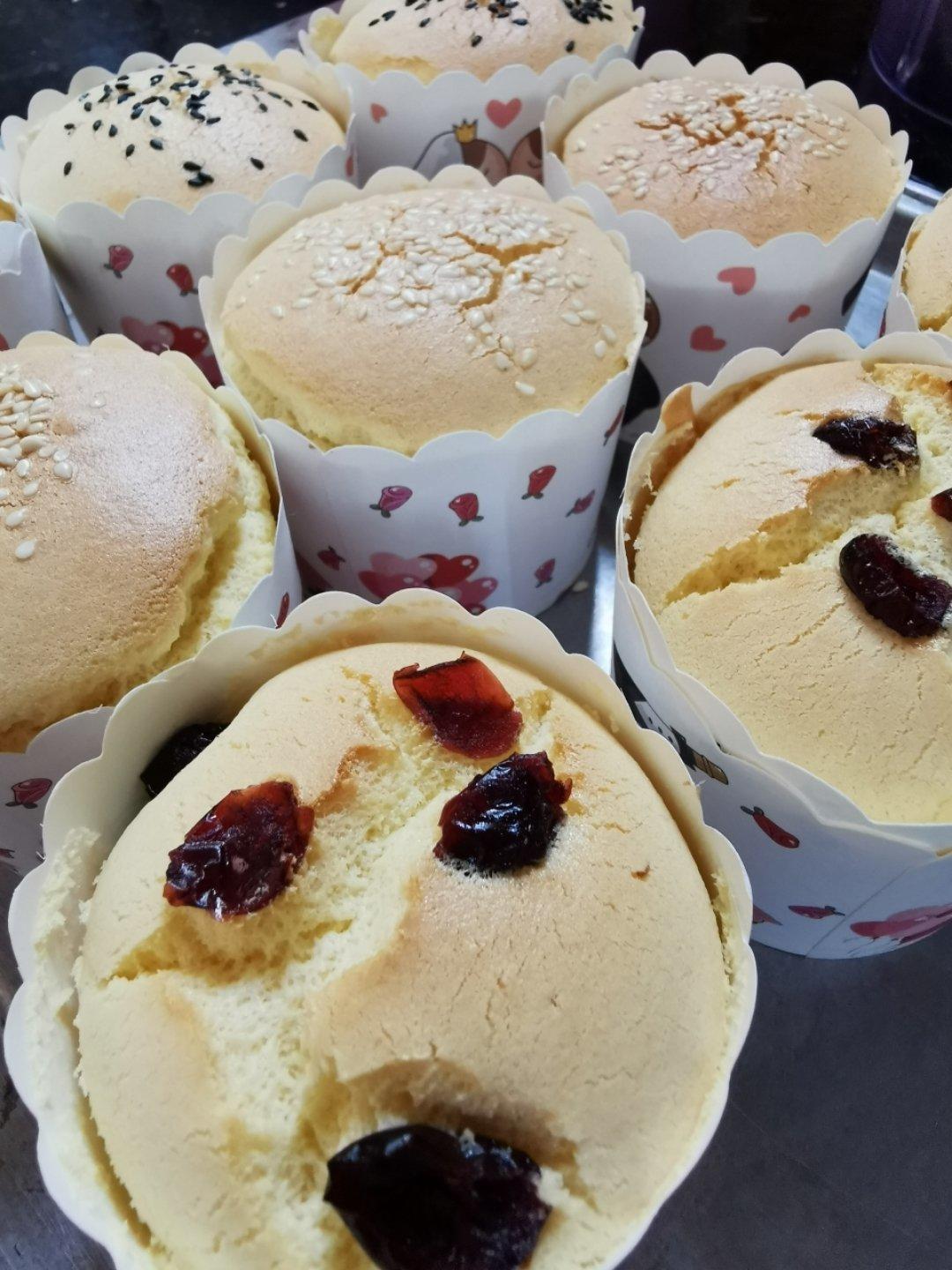 超好记八寸戚风蛋糕（后蛋法）